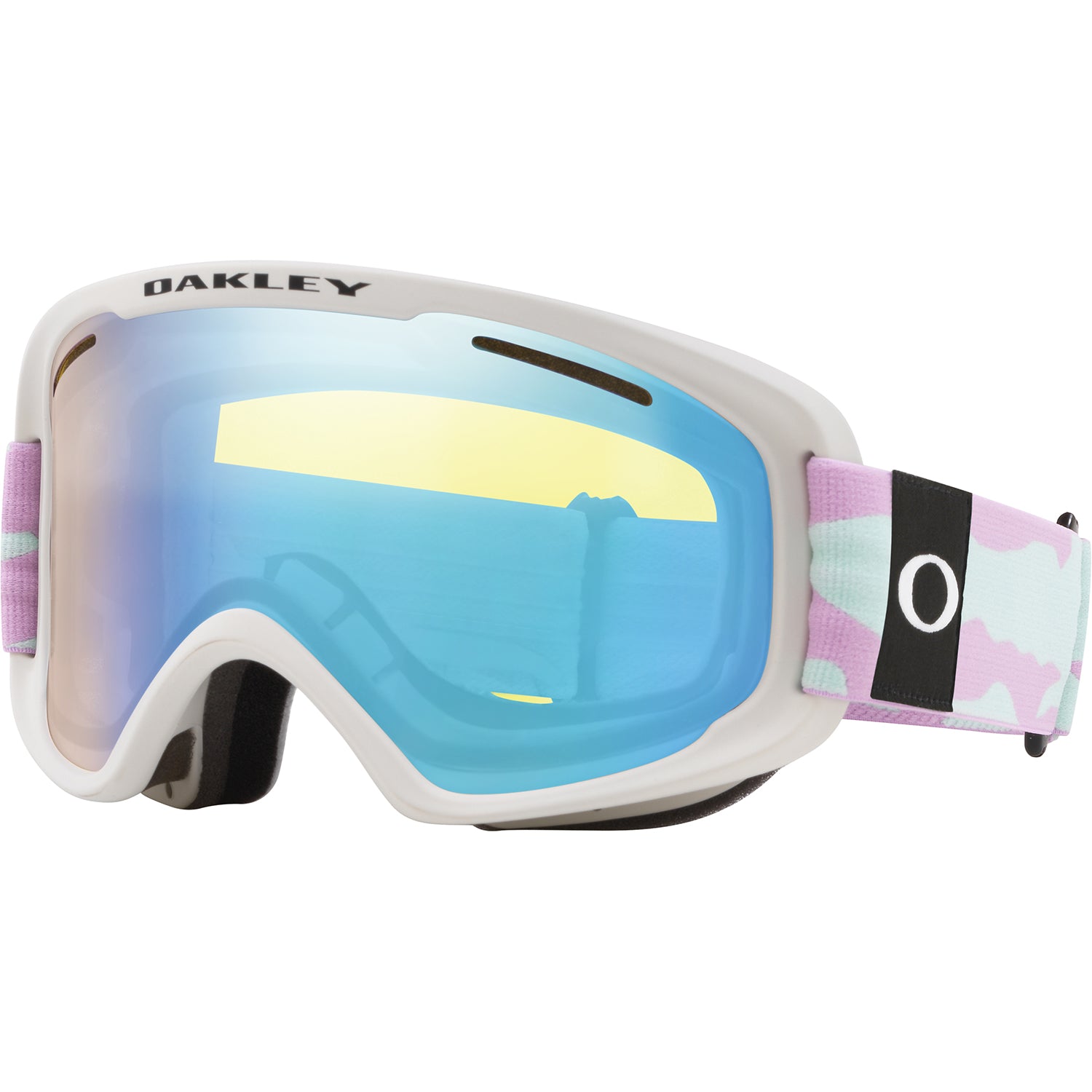 Oakley O2XM Goggle 2020 Lavender Camo HI Yellow Iridium lens