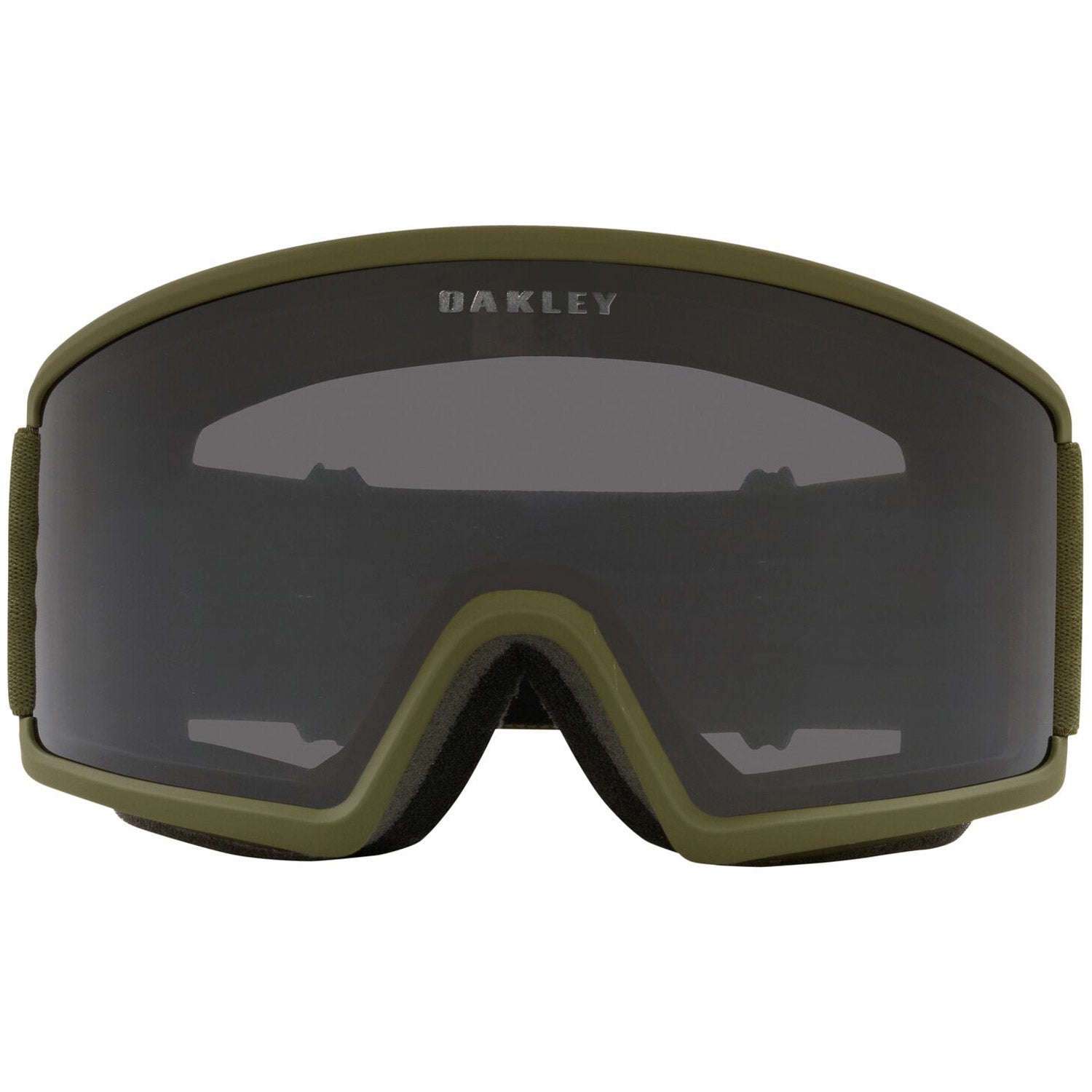 Oakley Target Line L Snow Goggles 2023 Dark Brush Dark Grey Lens