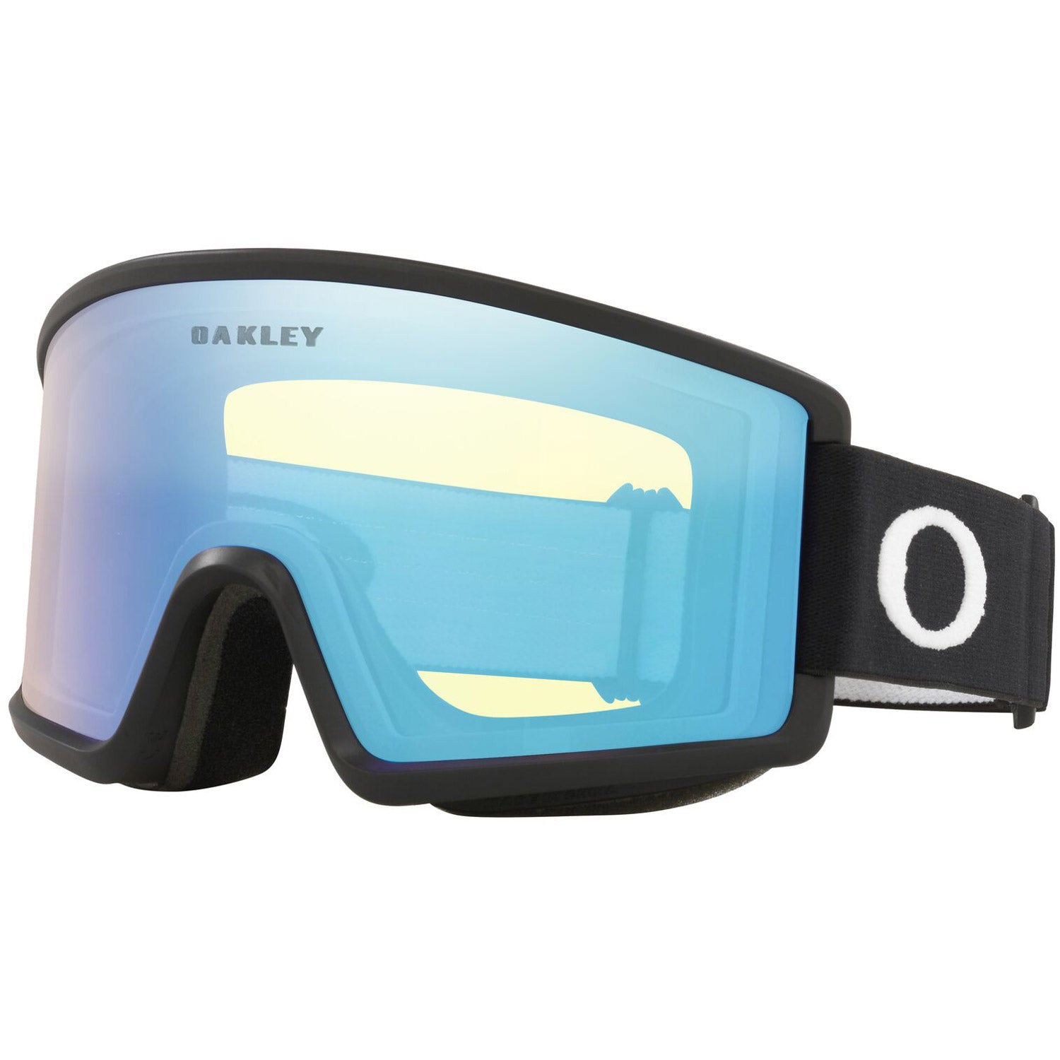 Oakley Target Line L Snow Goggles 2023 Matte Black Hi Yellow Lens