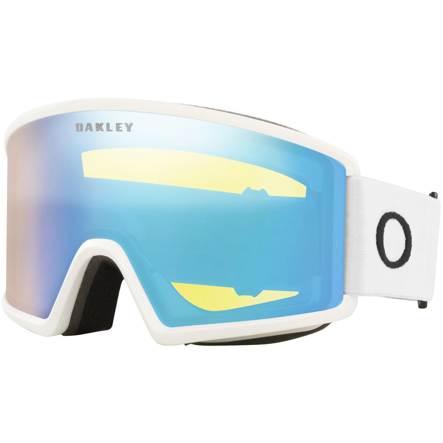 Oakley Target Line L Snow Goggles 2023 Matte White Hi Yellow Lens