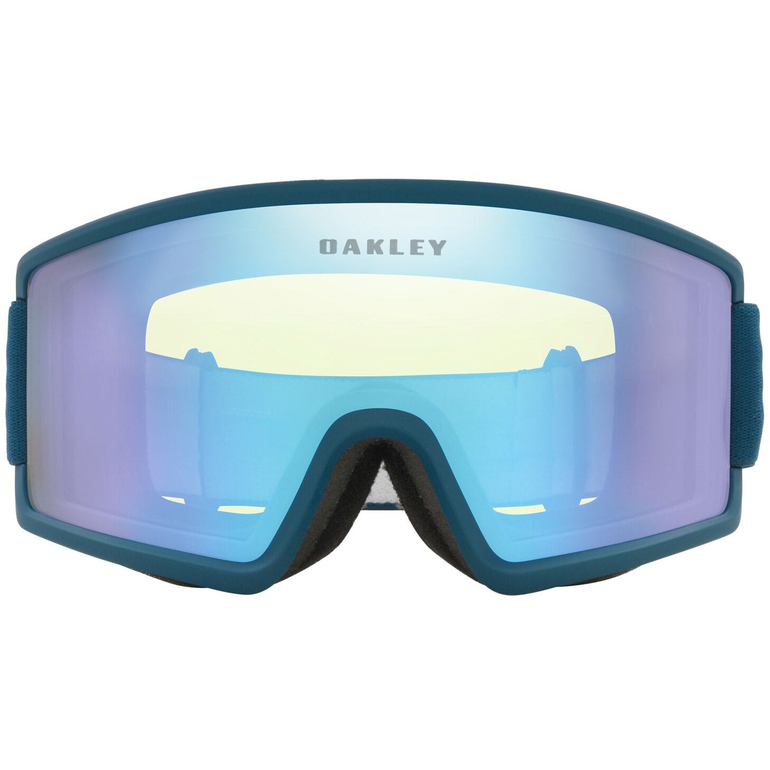 Oakley Target Line L Snow Goggles 2023 Poseidon Hi Yellow Lens