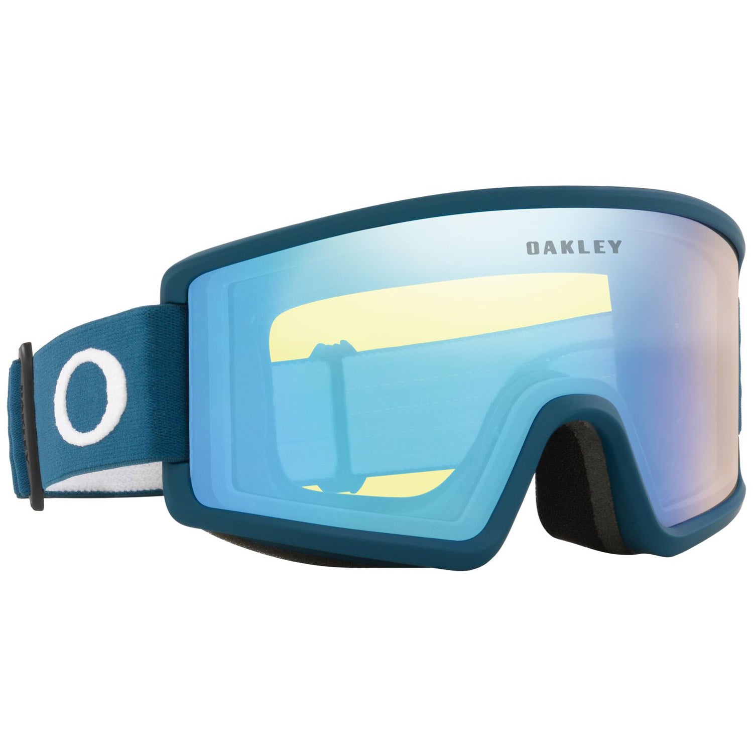 Oakley Target Line L Snow Goggles 2023 Poseidon Hi Yellow Lens