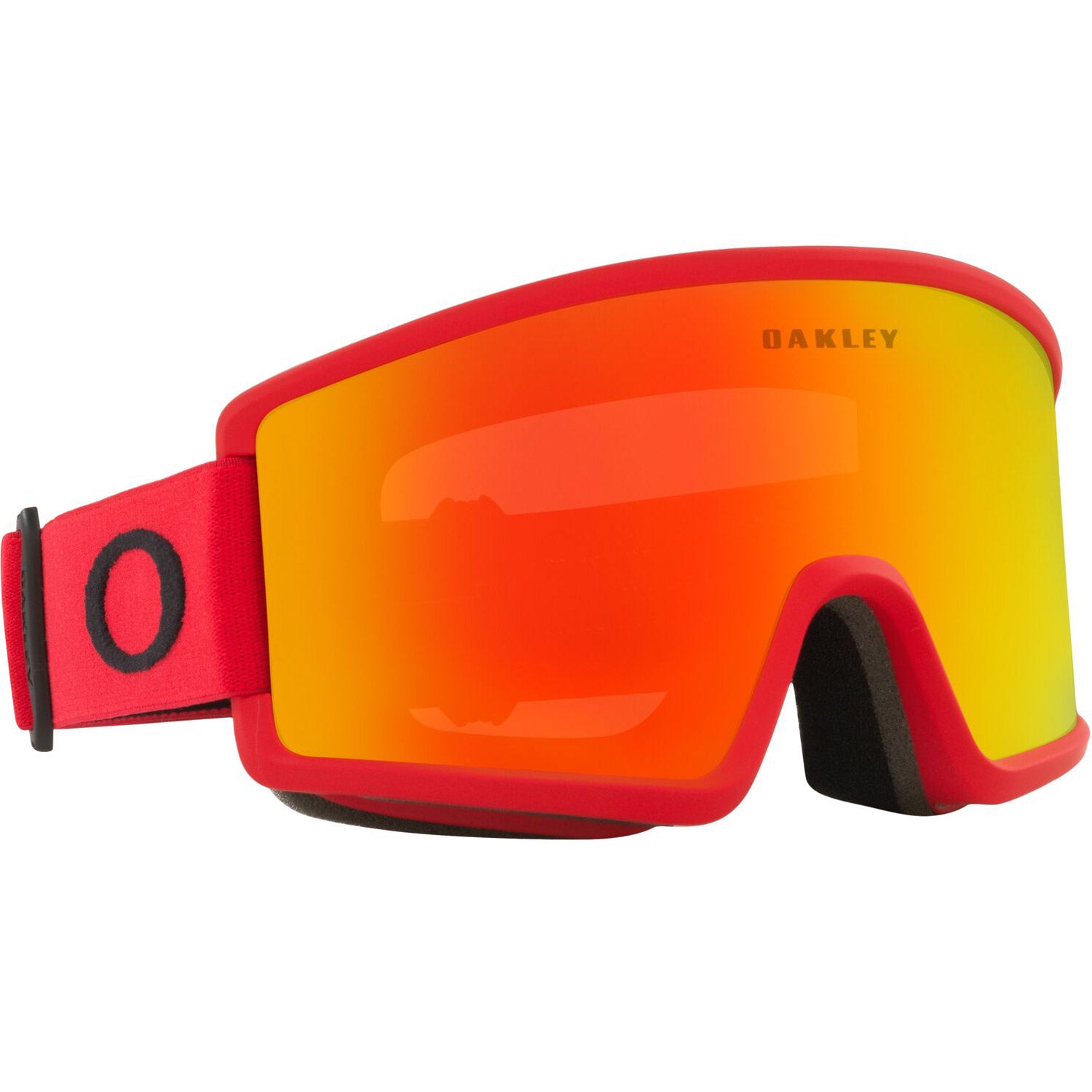 Oakley Target Line L Snow Goggles 2023 Redline Fire Iridium Lens