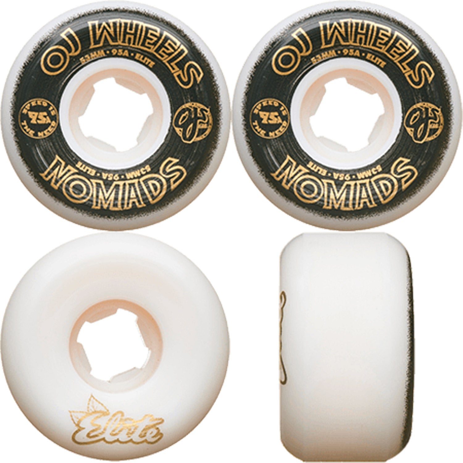 Elite Nomads 95A Skateboard Wheels