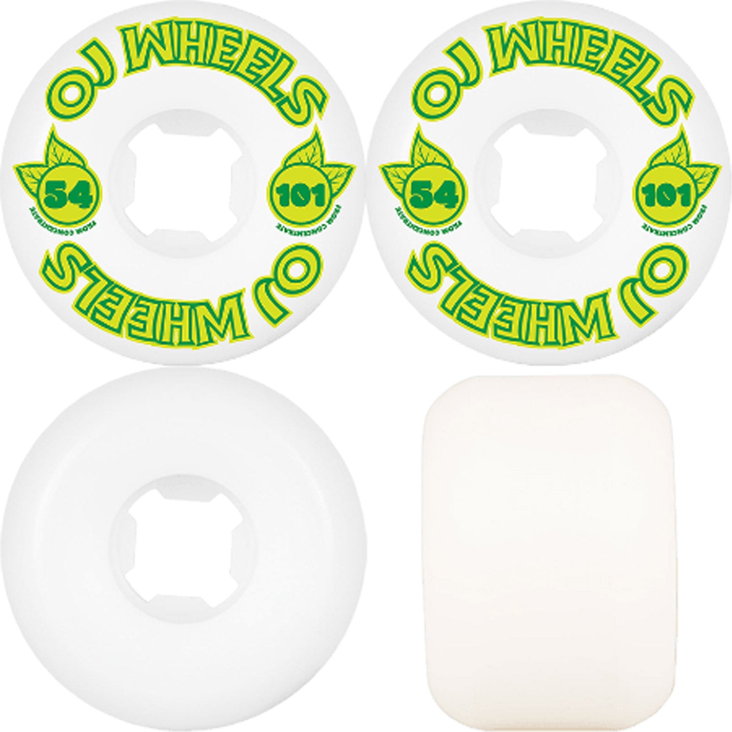 From Concentrate Hardline 101A Skateboard Wheels