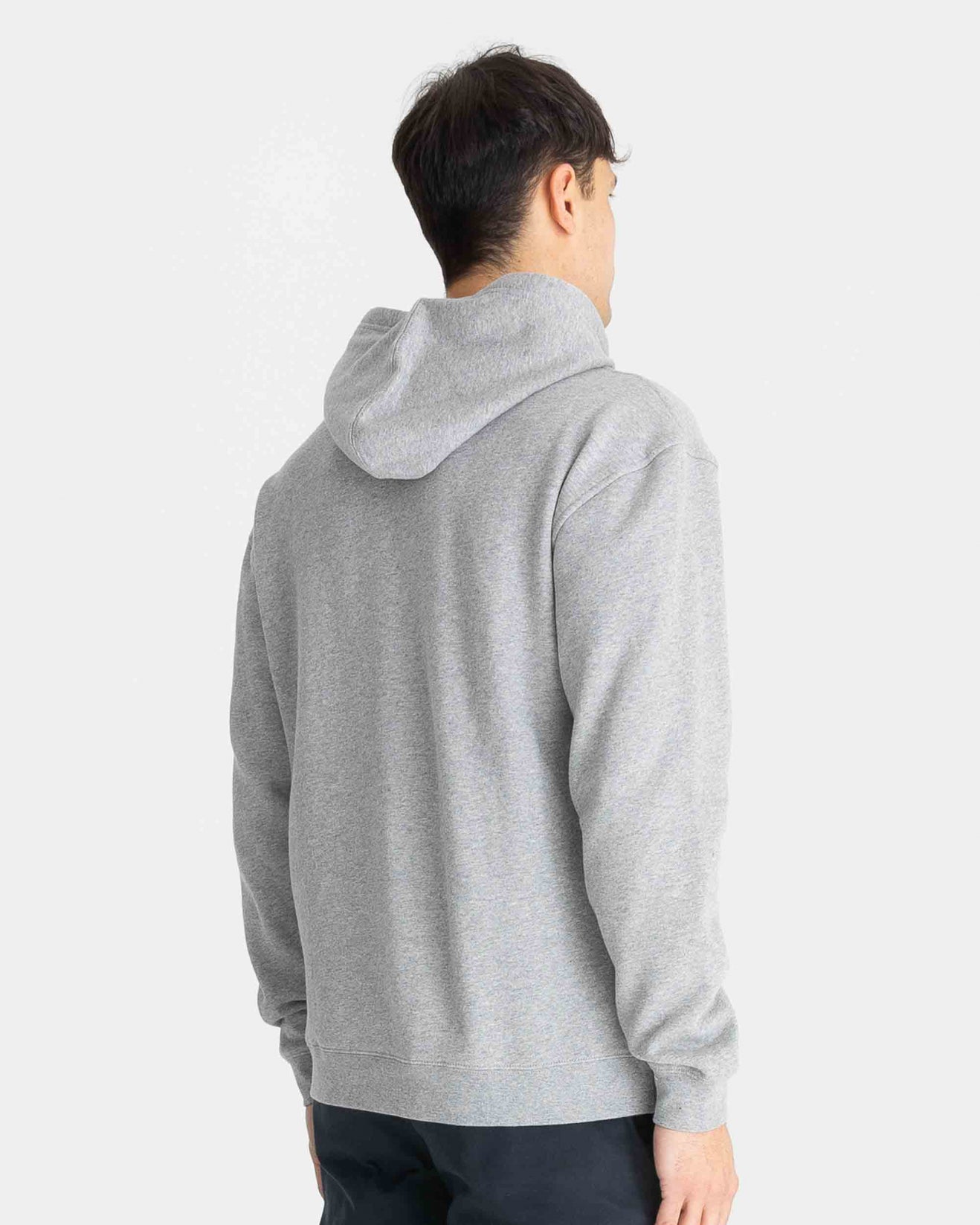 Hurley One And Only Solid Pullover Hoodie Dark Grey Heather