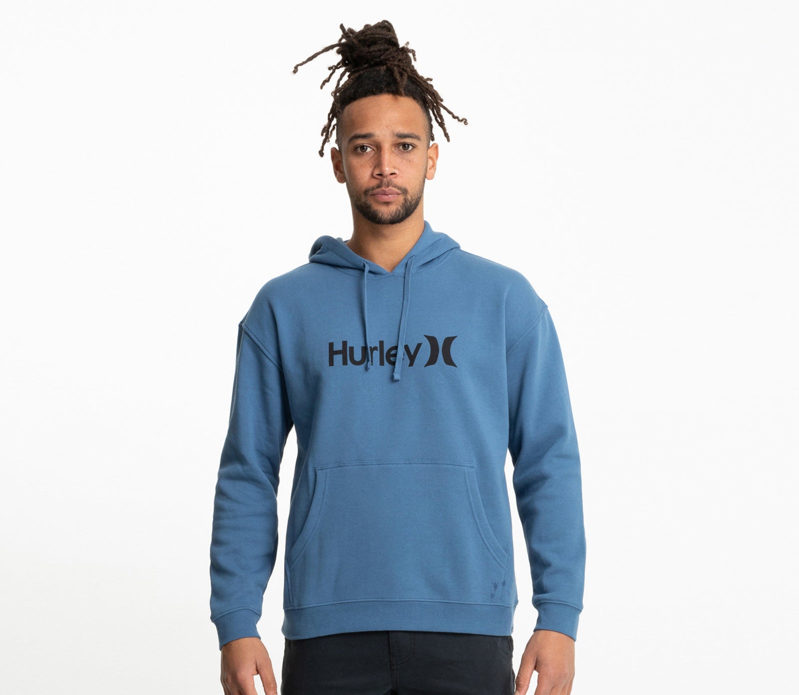 One And Only Solid Pullover Hurley Mens Hoodie