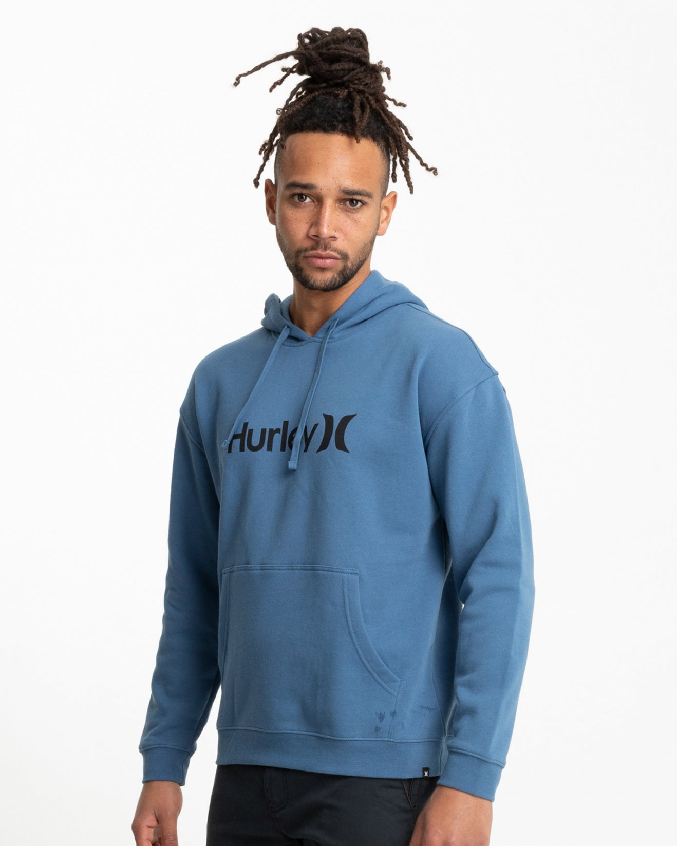 One And Only Solid Pullover Hurley Mens Hoodie