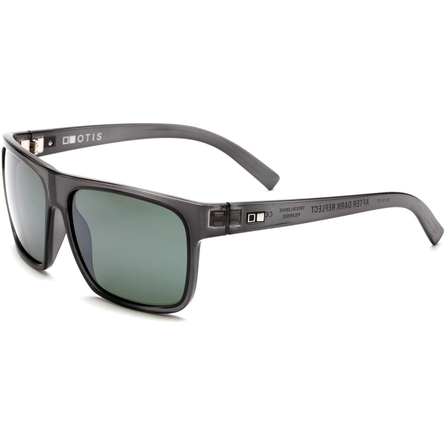Otis After Dark Sunglasses Crystal Smoke / Mirror Gray / Reflect Gray Lens