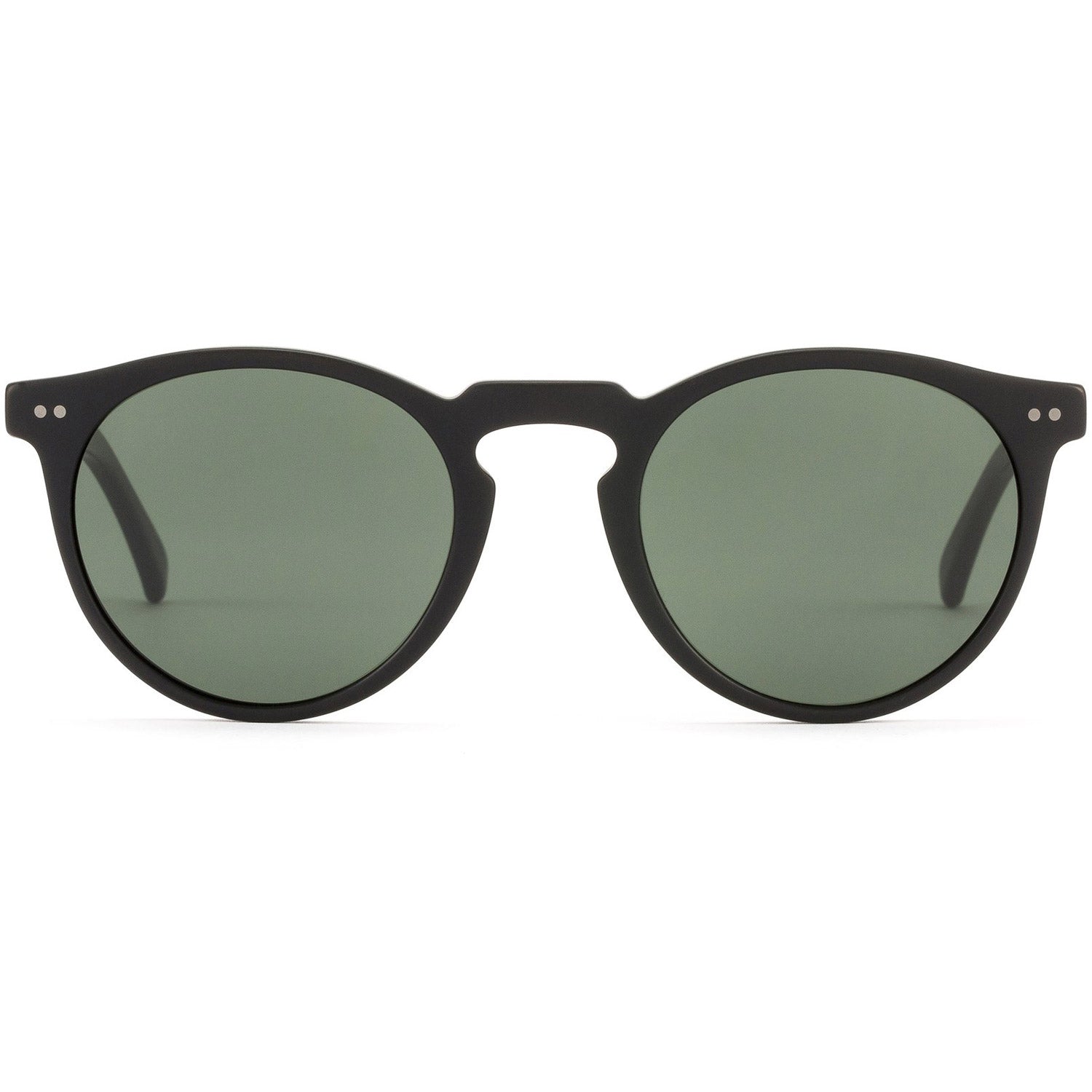 Otis Omar Sunglasses Satin Black Clear / Grey Polarised Lens