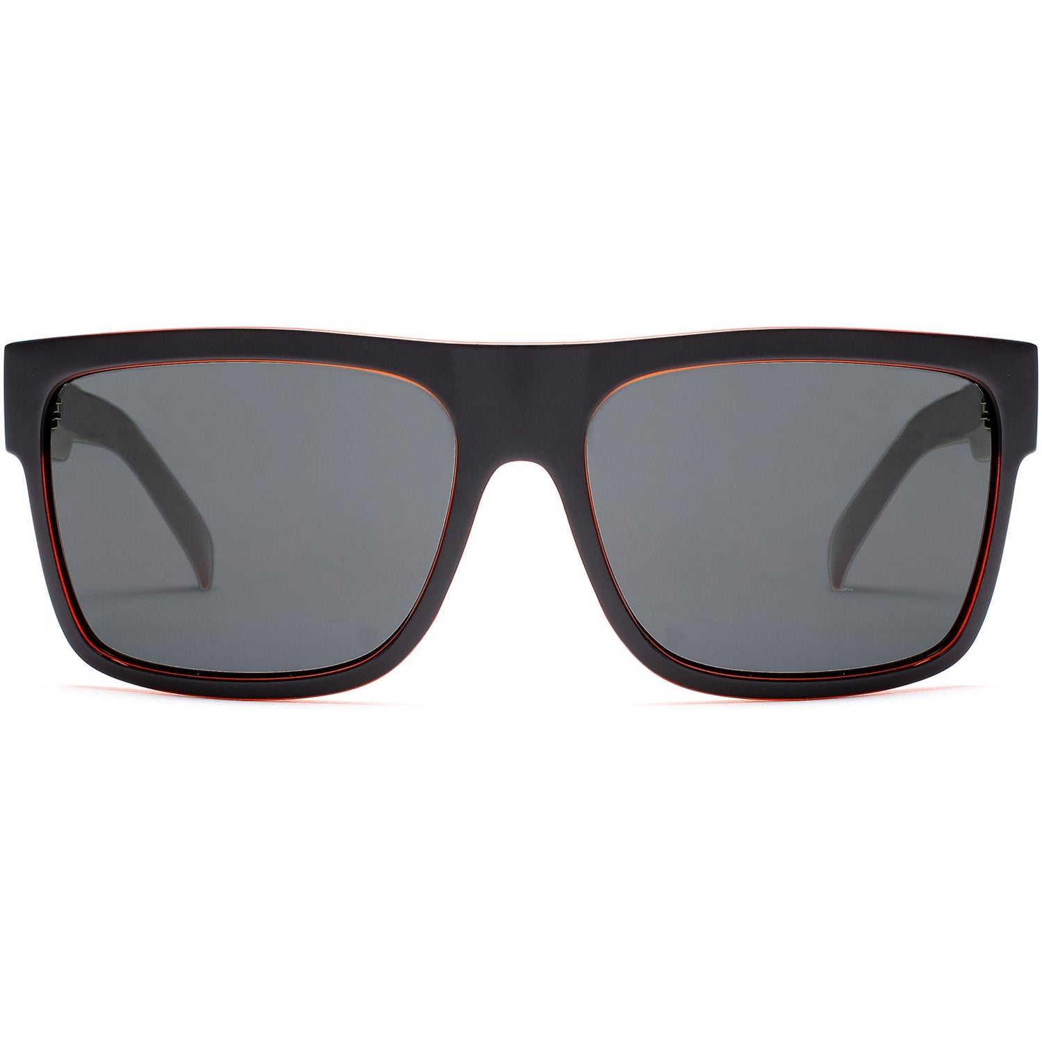 Otis Road Trippin Sunglasses Matte Black/Rust / Grey Lens