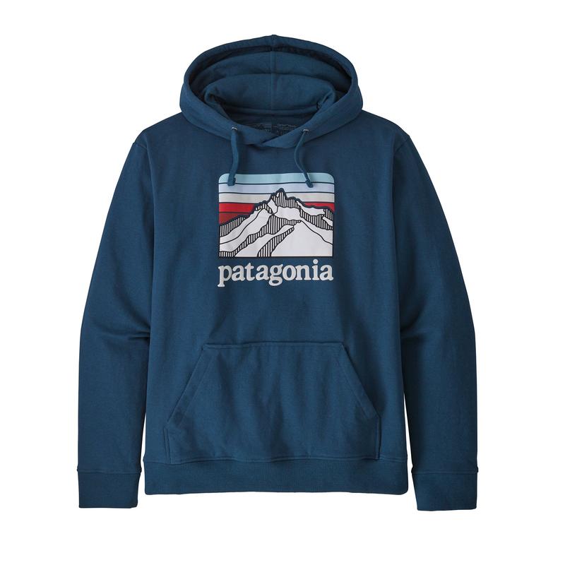 Patagonia Men's Line Logo Ridge Uprisal Hoody - Crater Blue Crater blue