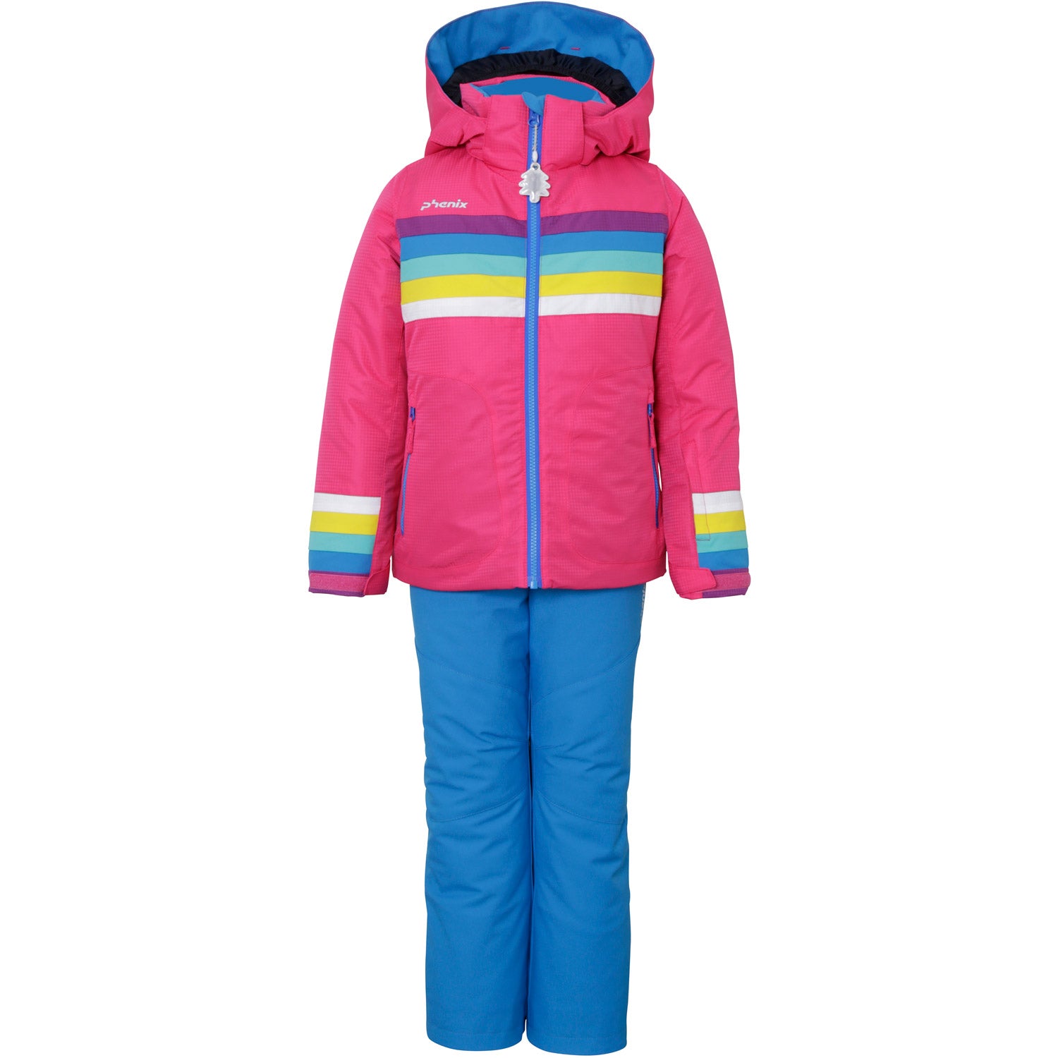 Phenix Rainbow Kids Two Piece Suit 2021 Pink
