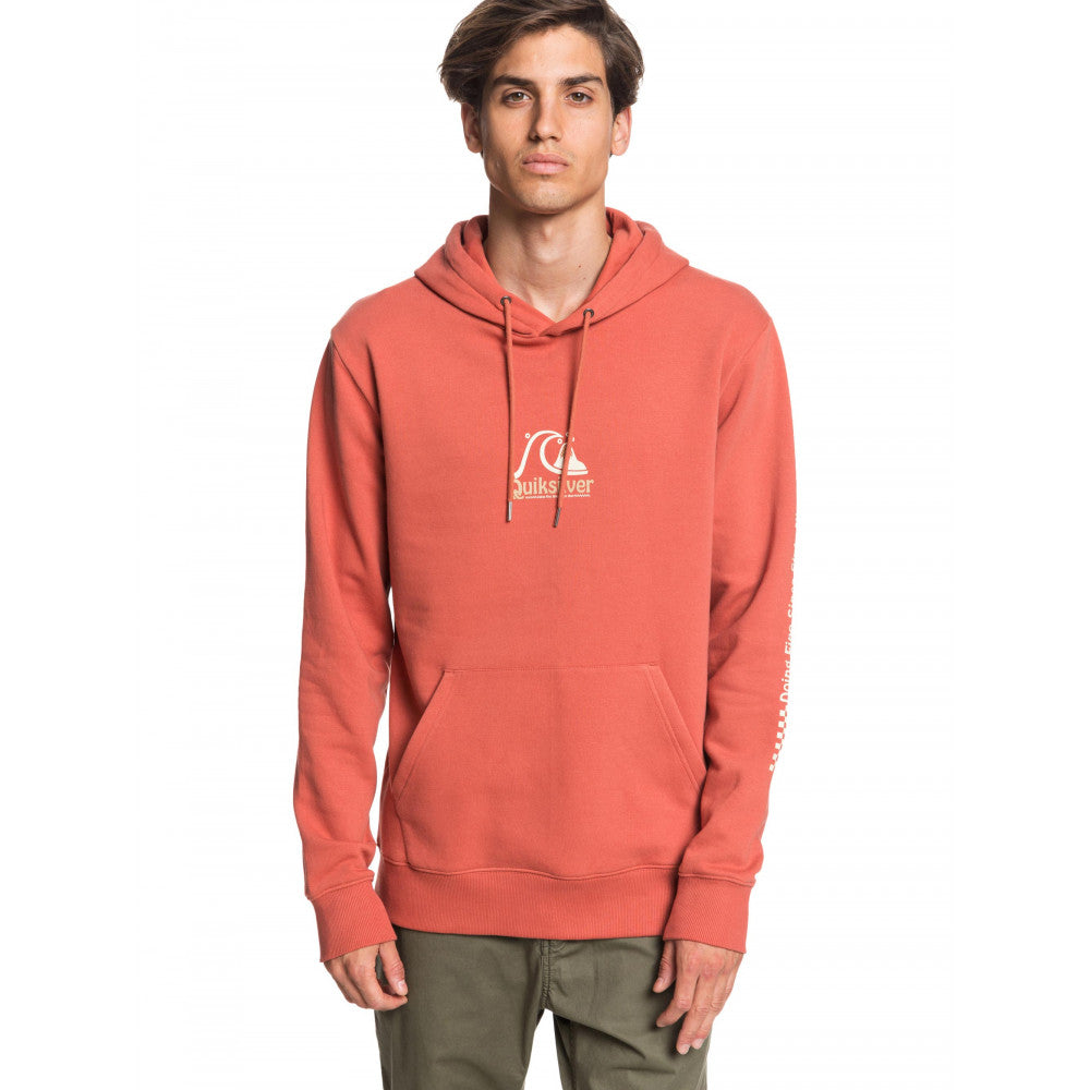 Quiksilver Empty Rooms Hoodie Redwood