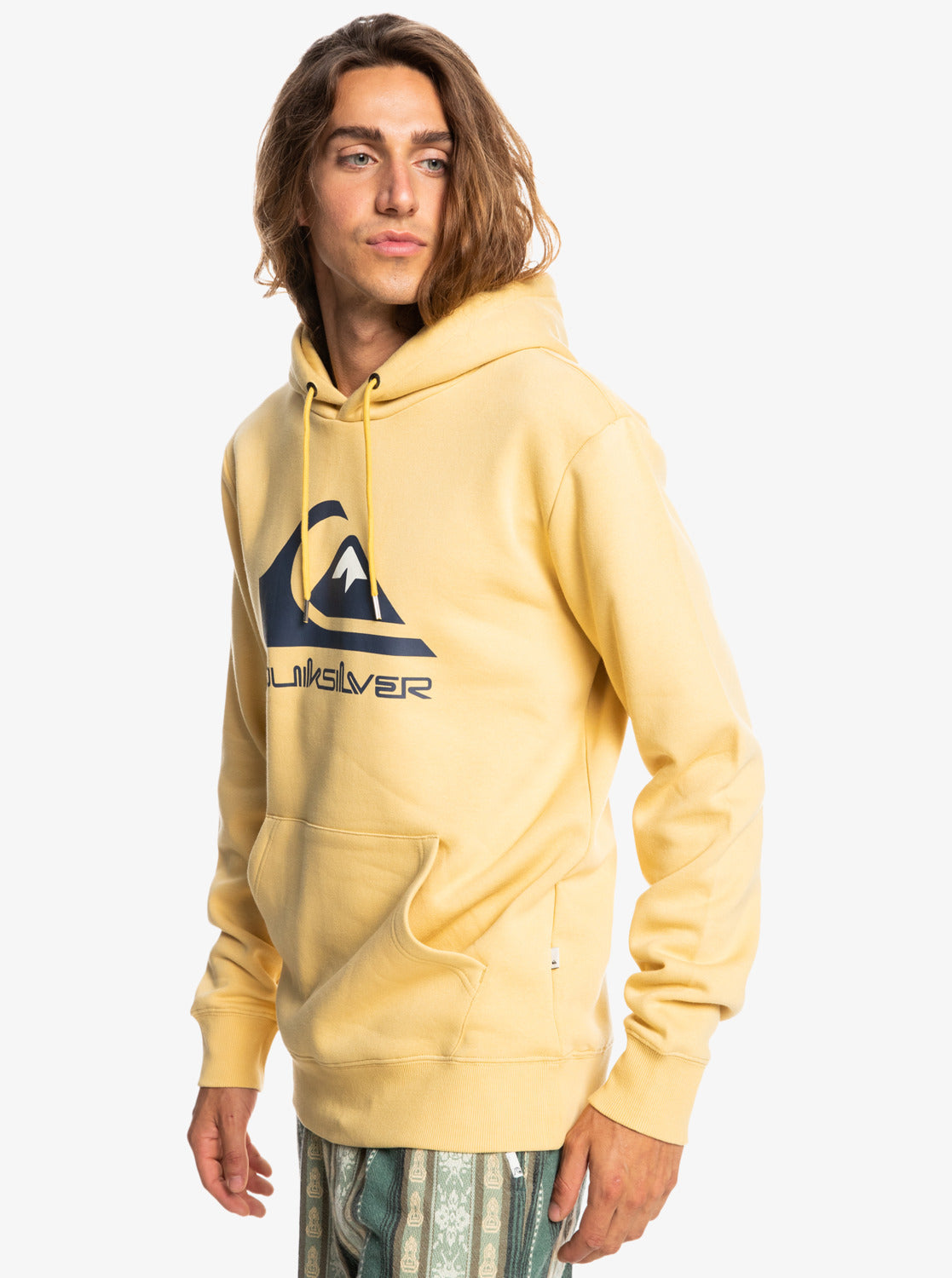 Quiksilver Mens Big Logo Fleece Rattan