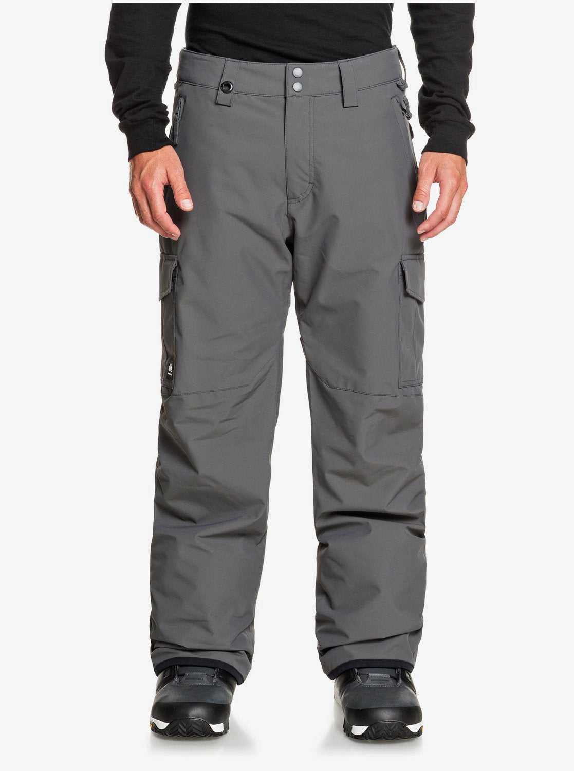 Quiksilver Mens Porter Snow Pants Iron gate