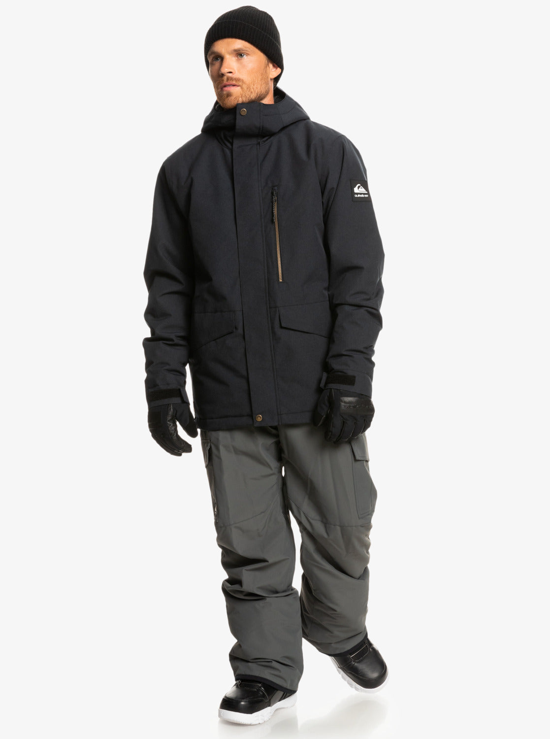 Quiksilver Mens Porter Snow Pants Iron gate
