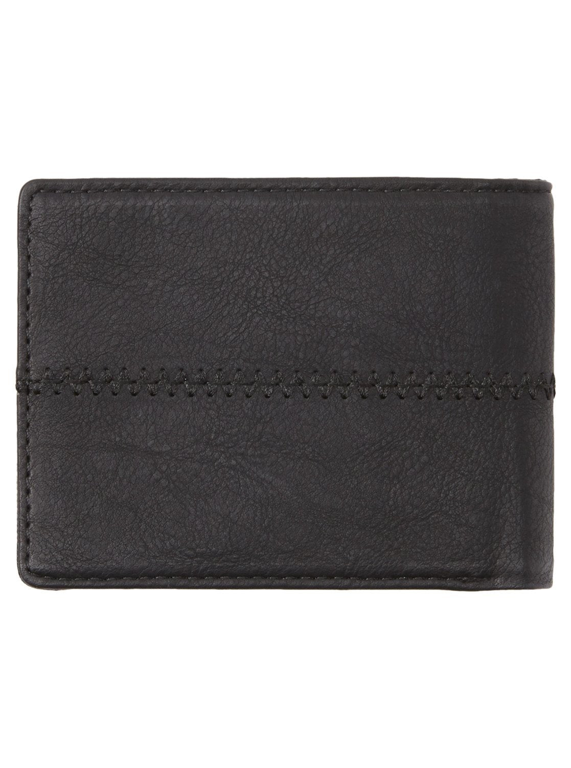 Quiksilver Mens Stitchy Tri-Fold Wallet Black black