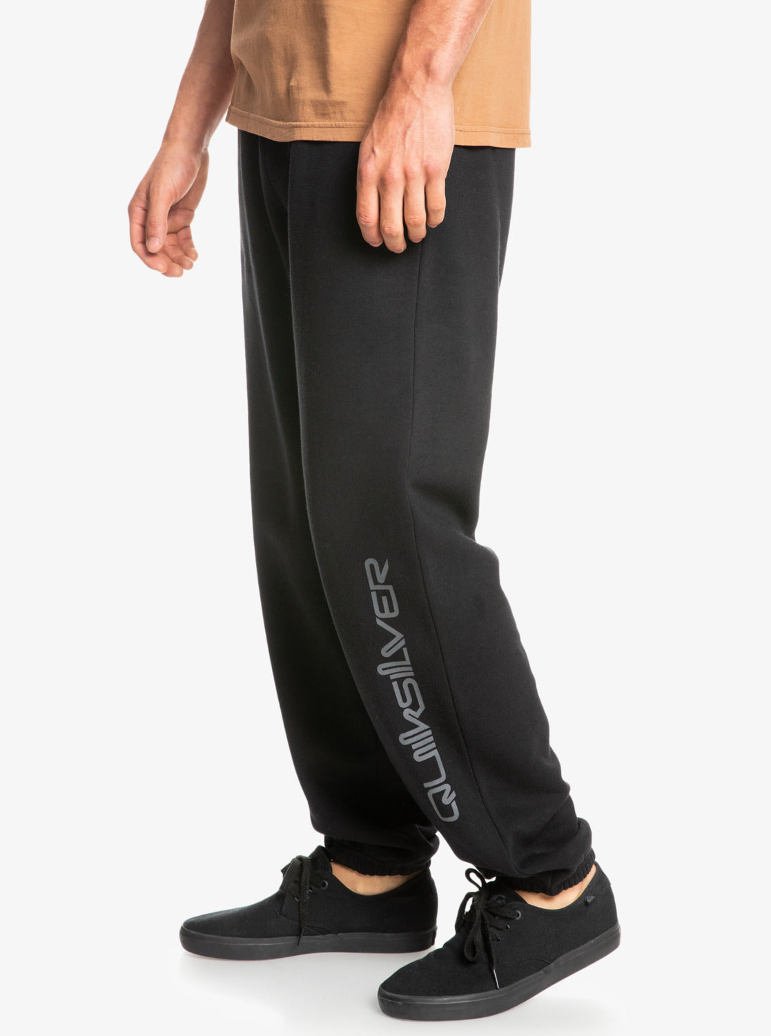 Quiksilver Mens Trackpant Screen Tracksuit Bottoms Black