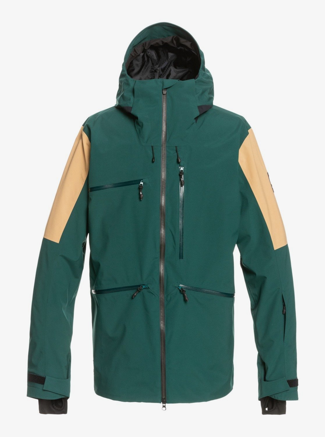Quiksilver Mens Travis Rice Stretch Snow Jacket June bug