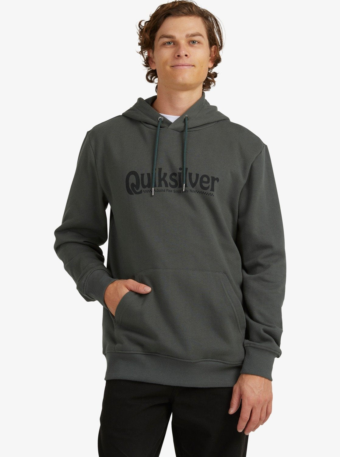 Quiksilver Mens Word Hoodie Urban chic