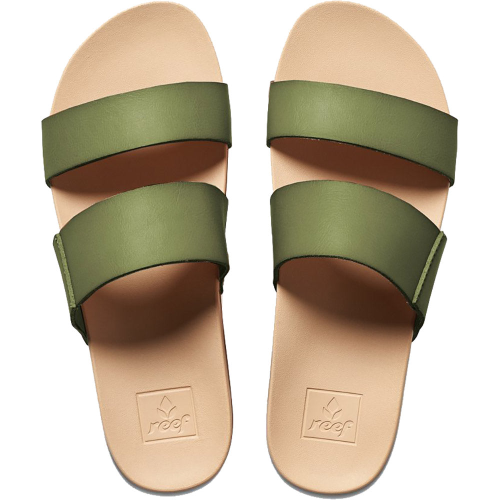 Reef Cushion Bounce Vista Thongs Olive