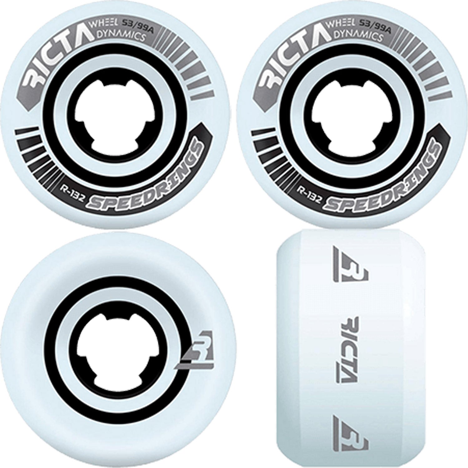 Speedrings Wide 99A Skateboard Wheels