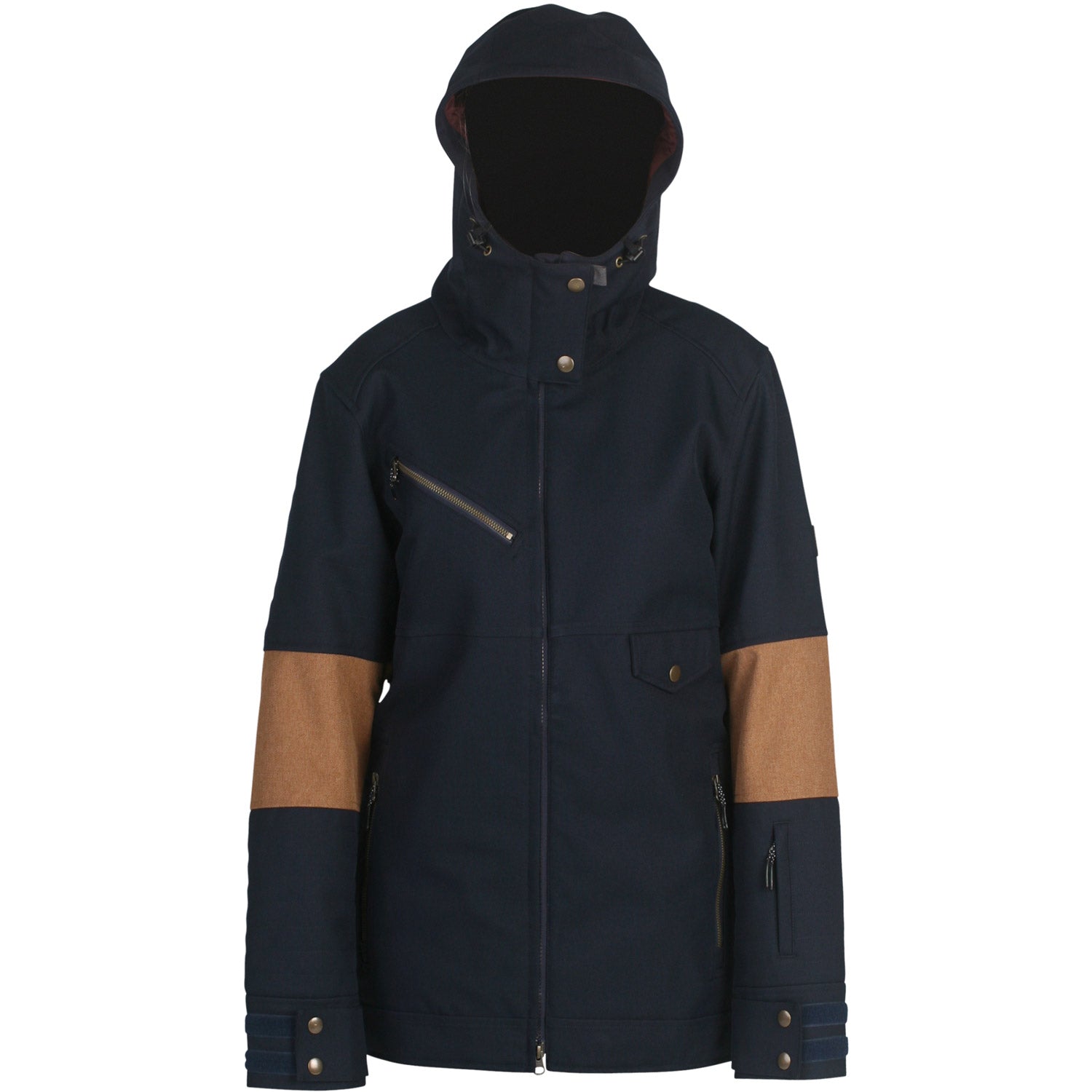 Ride Cherry Snowboard Jacket Navy / Tobacco