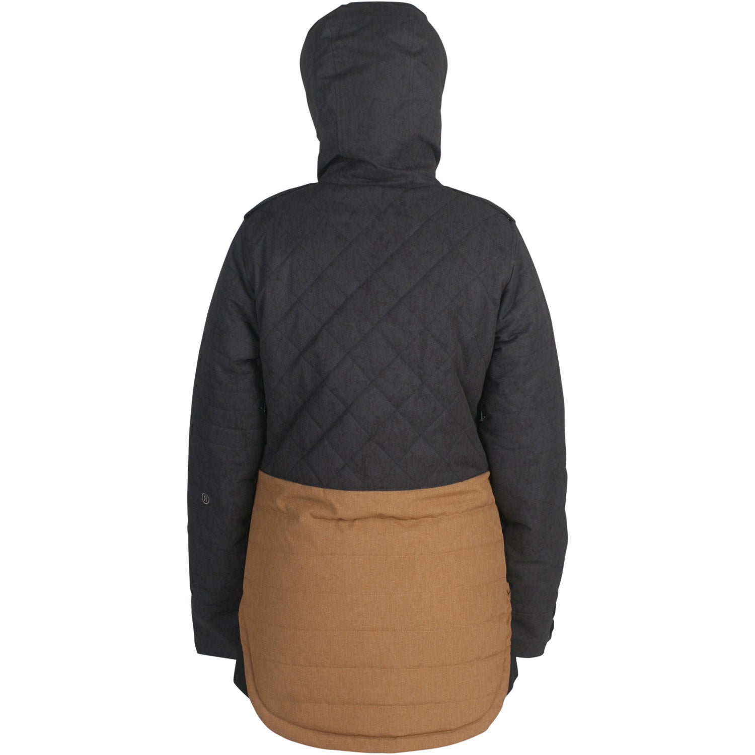 Ride Marion Snowboard Jacket Black / Tobacco