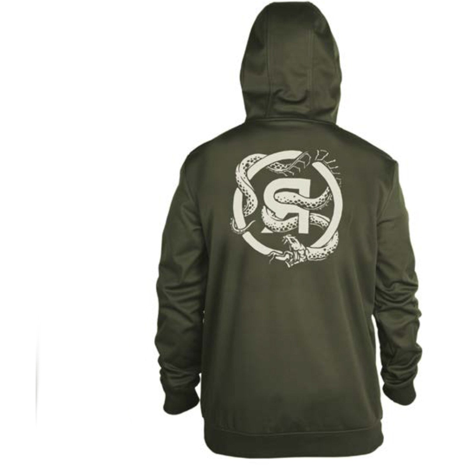 Ride Serpent Softshell Snowboard Hoodie Military Olive