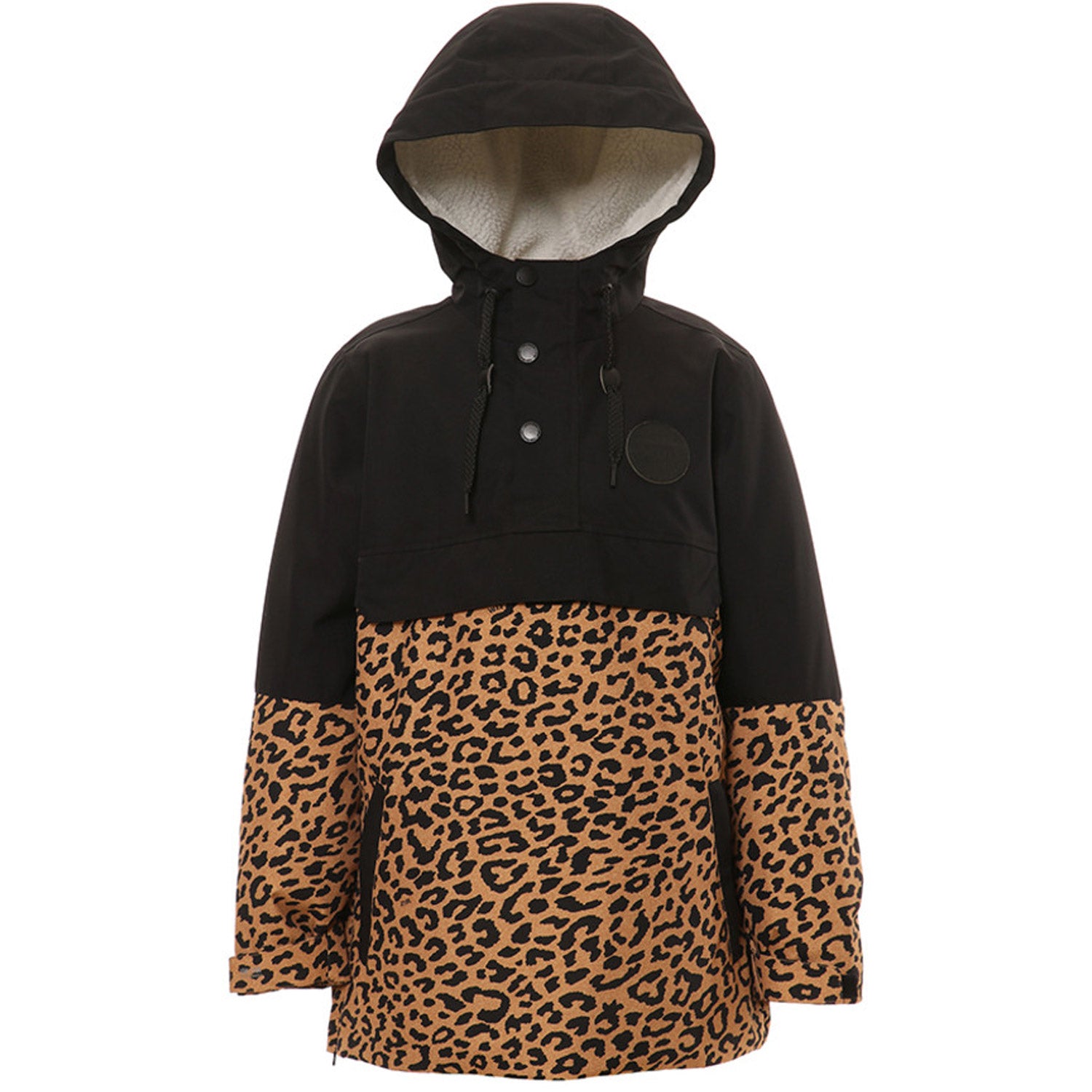 XTM Riley Youth Anorak Snow Jacket Leopard
