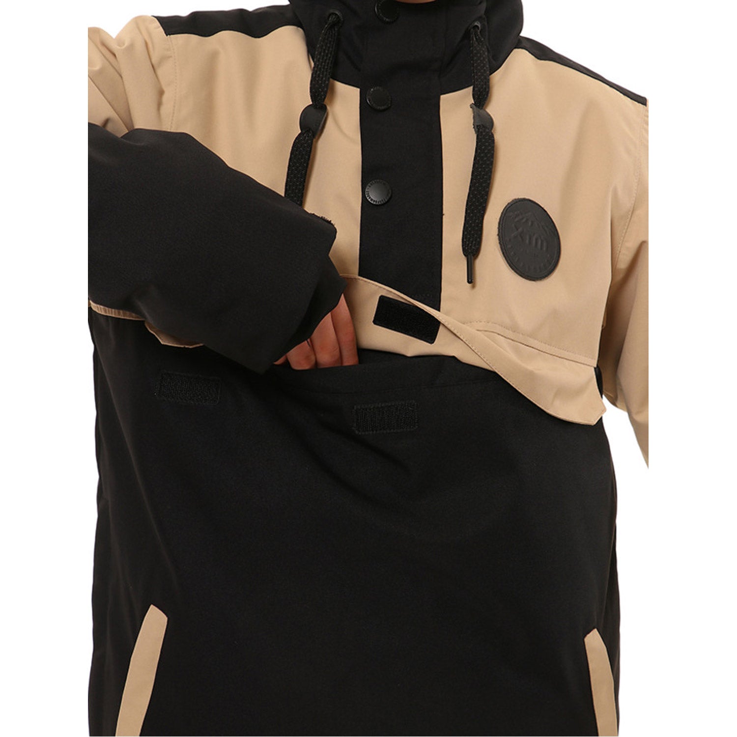 XTM Riley Youth Anorak Snow Jacket Oatmeal