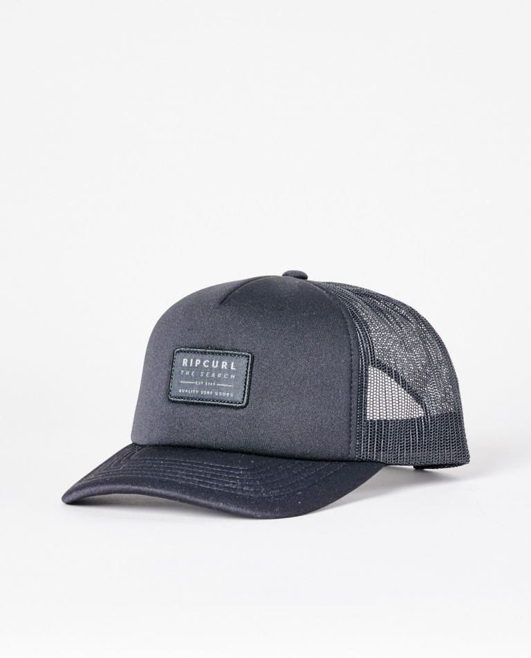 Rip Curl Crusher Trucker Cap Black
