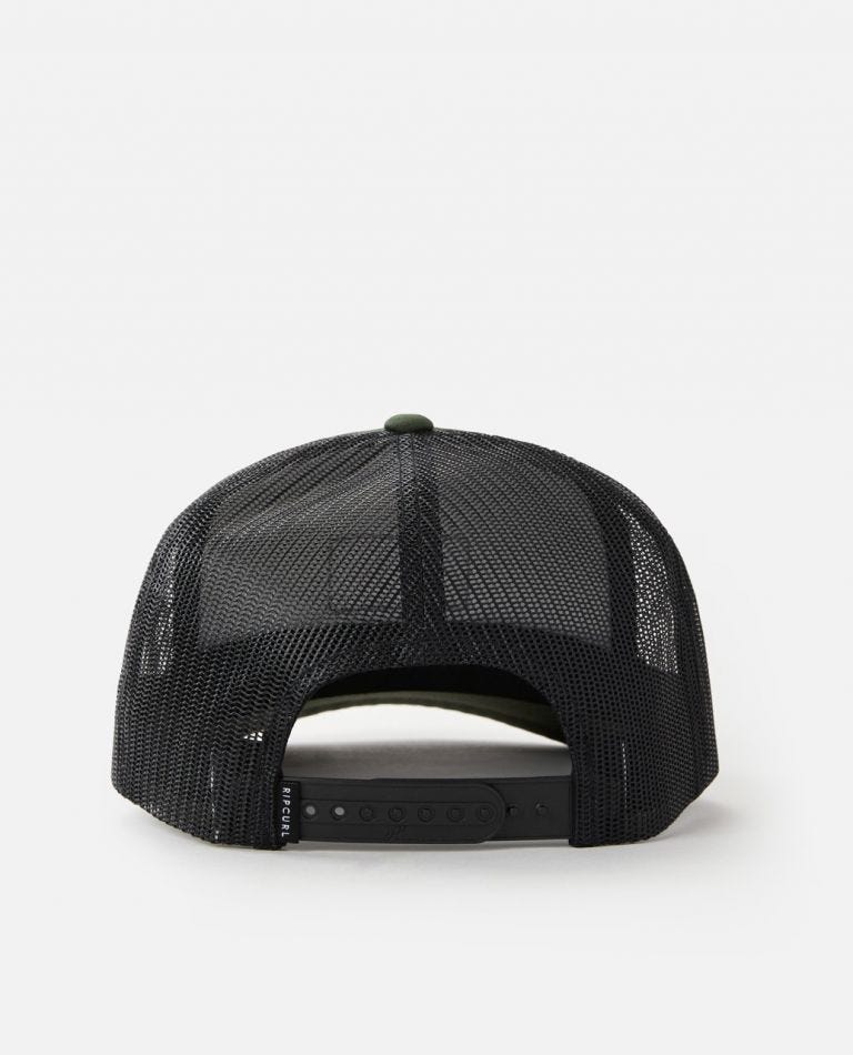 Rip Curl Crusher Trucker Cap Dark olive