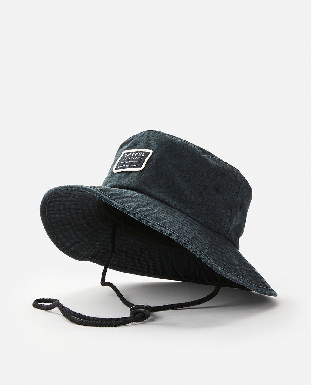 Rip Curl Crusher Wide Brim Hat Boys (8-16 years) BLACK