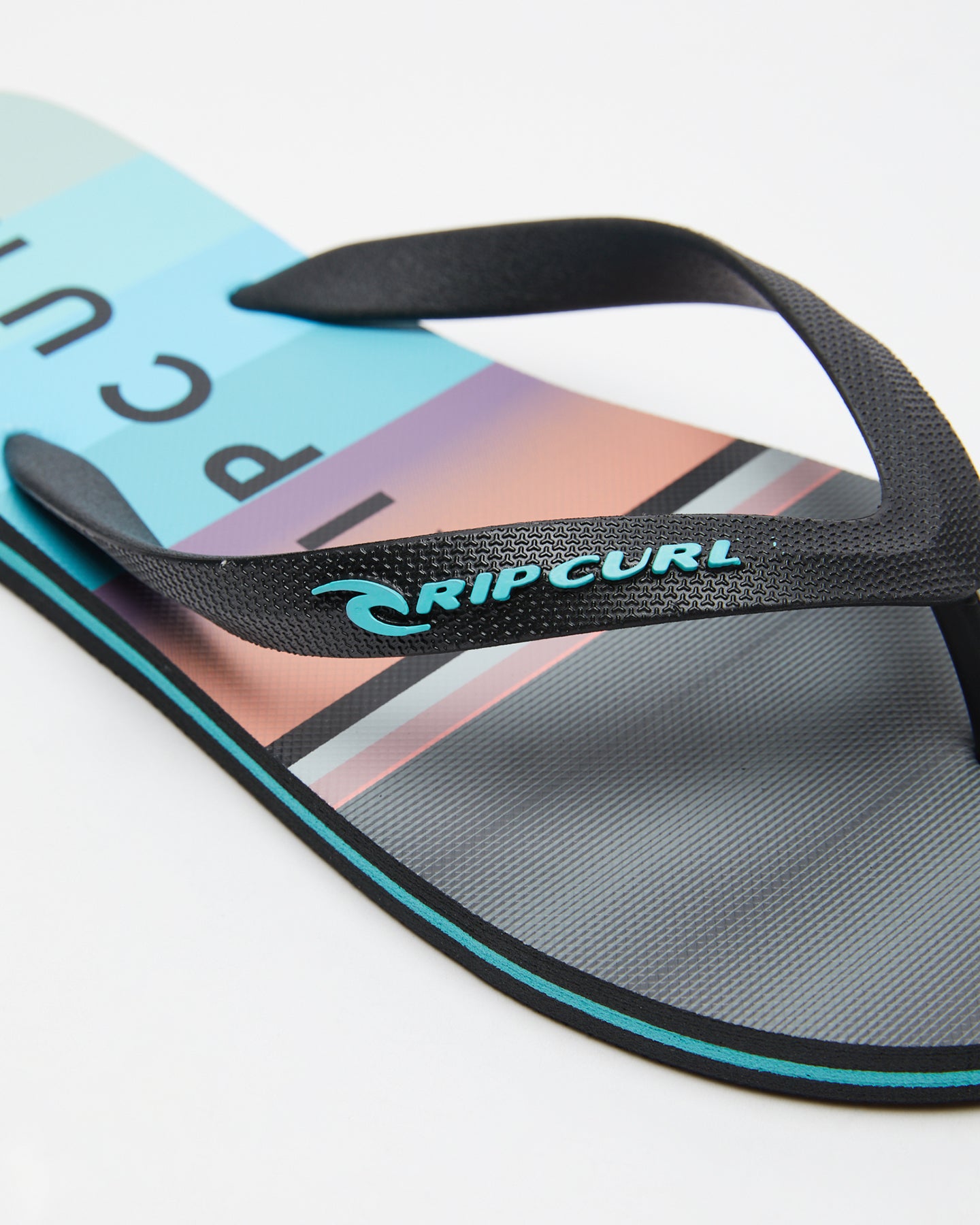 Rip Curl Daybreak Thongs Black Turquoise