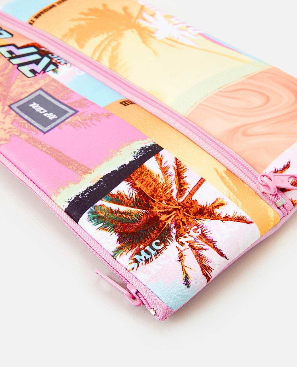 Rip Curl Extra Large Pencil Case Pink