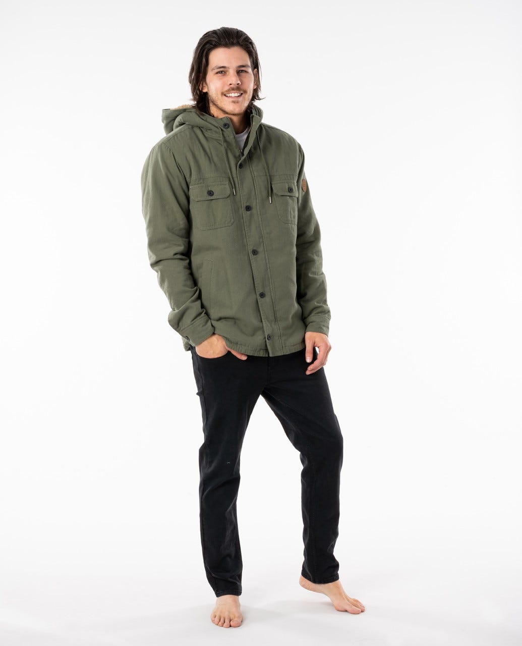 Rip Curl Gibbos Jacket Dark olive
