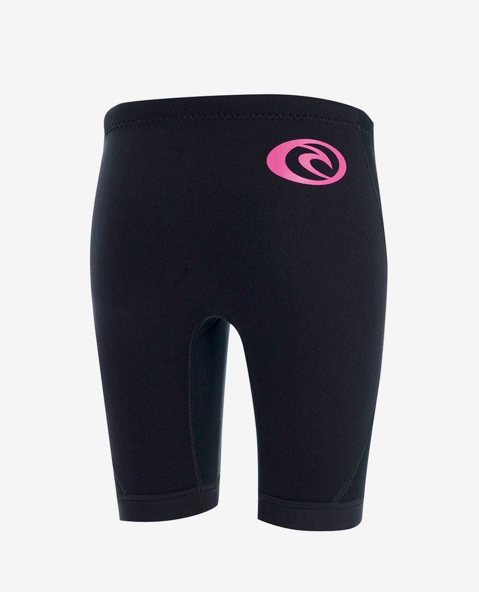 Rip Curl Girls Dawn Patrol 1mm Neoprene Shorts Black
