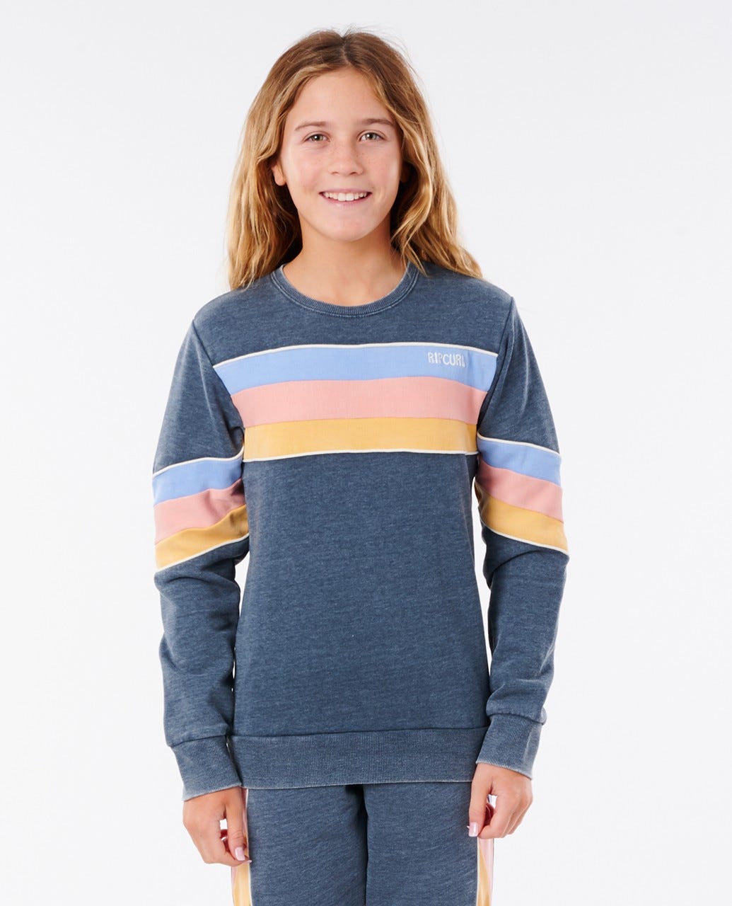 Rip Curl Golden State Crew - Girls (8 - 16 years) Navy