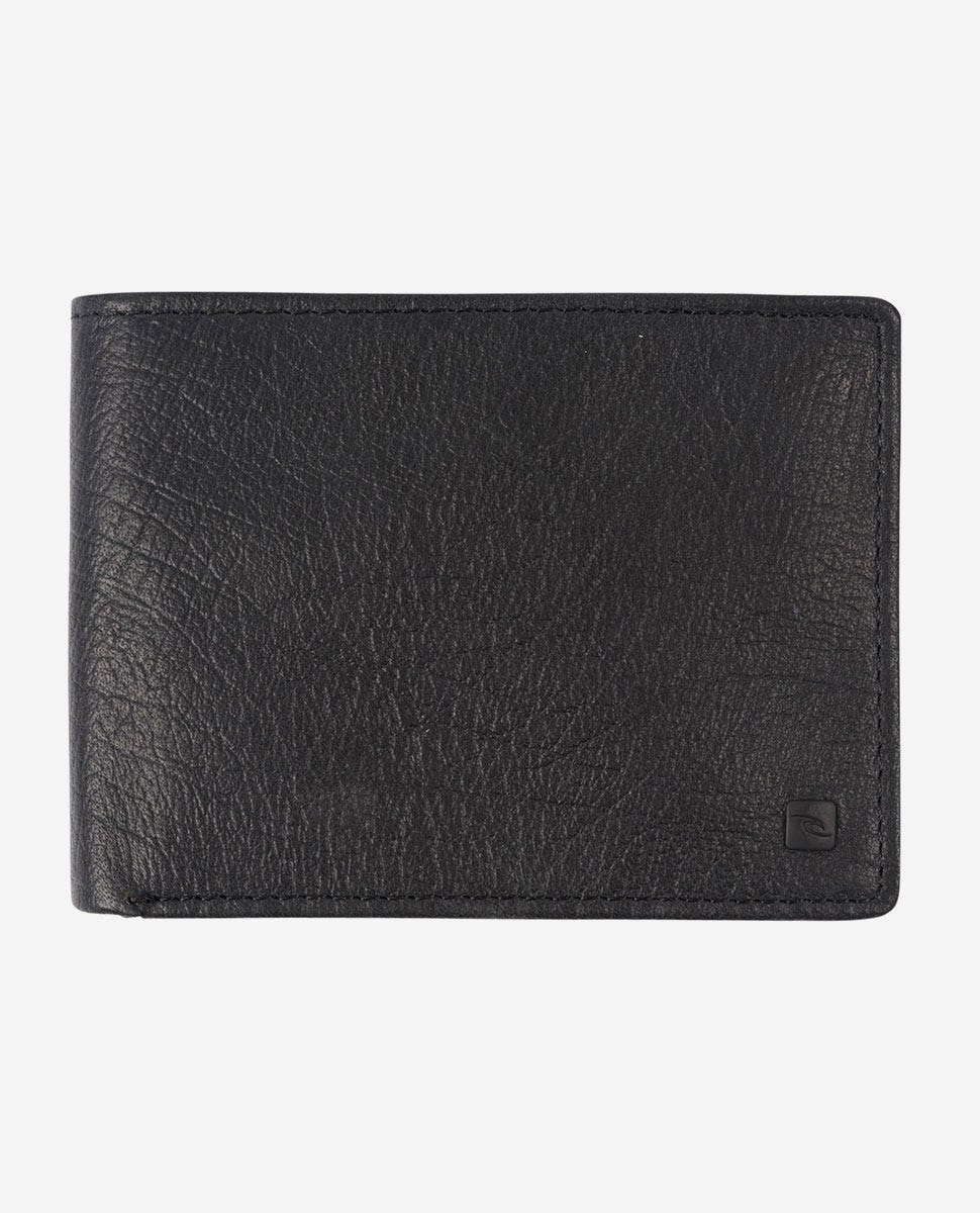 Rip Curl K-Roo RFID All Day Leather Wallet BLACK