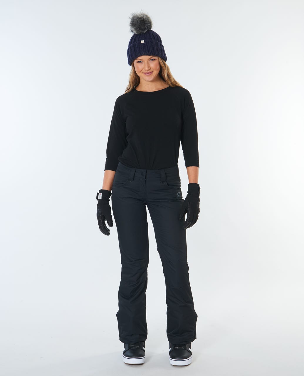 Rip Curl Qanik Snow Pant Jet Black