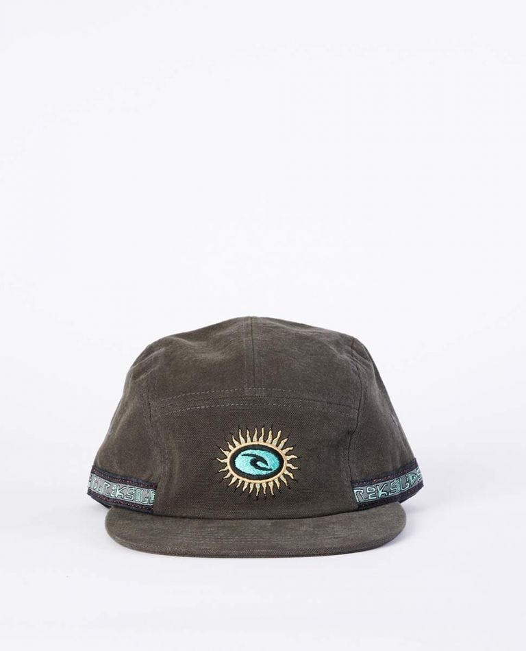 Rip Curl Rock Solid Adjustable Cap Washed black