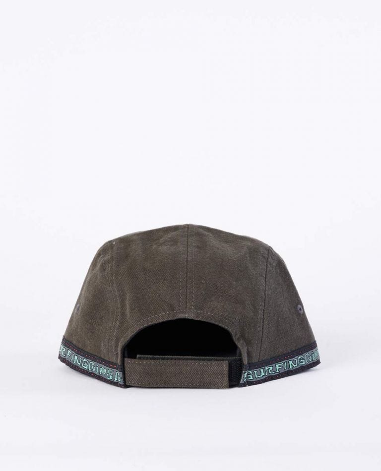 Rip Curl Rock Solid Adjustable Cap Washed black