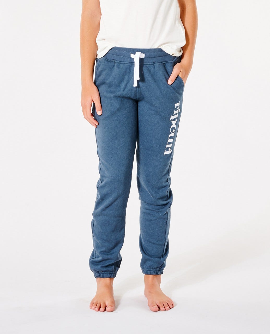 Rip Curl State Trackpant - Girls (8 - 16 years) Navy