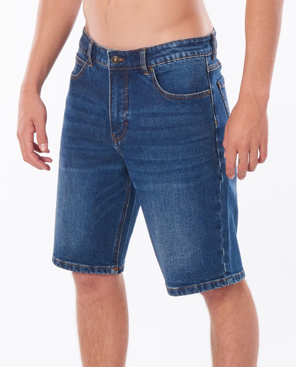 Rip Curl Tidal Blue 21" Denim Walkshort TIDAL BLUE