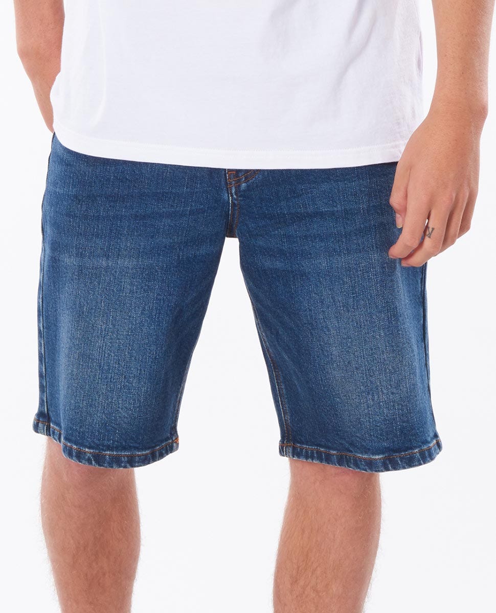 Rip Curl Tidal Blue 21" Denim Walkshort TIDAL BLUE