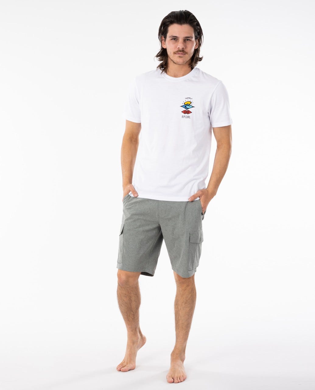 Rip Curl Trail Cargo 20" Boardwalk Short Olive