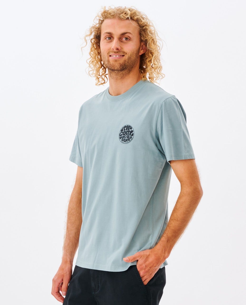 Rip Curl Wettie Essential Tee MINERAL BLUE