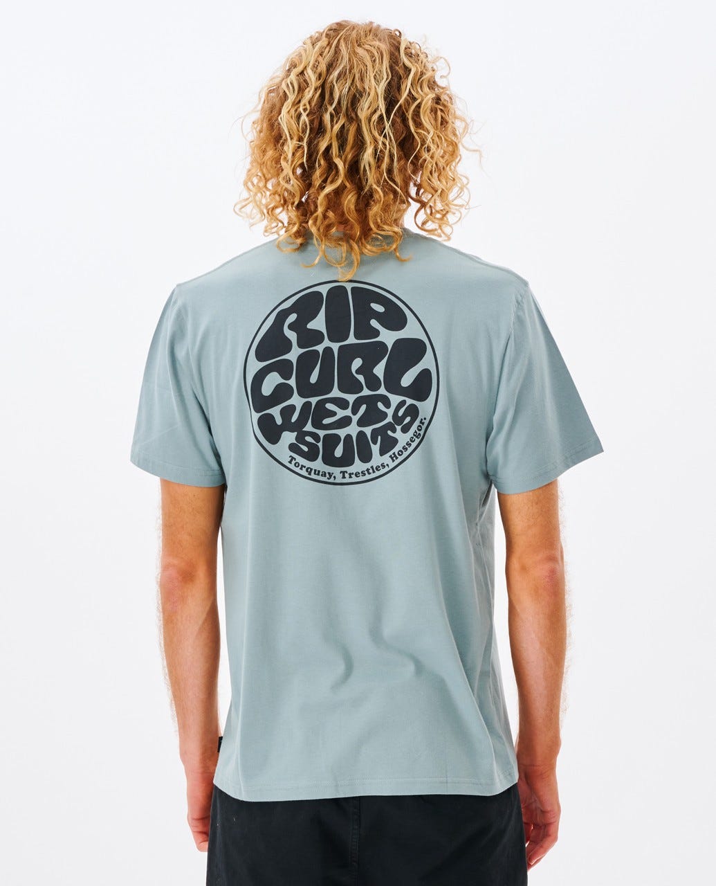 Rip Curl Wettie Essential Tee MINERAL BLUE